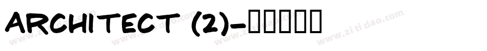 Architect (2)字体转换